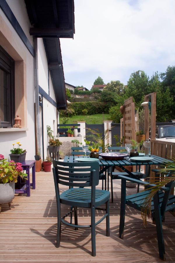 Maison Calme - Frontiere Montagne Et Plage Urrugne Bagian luar foto